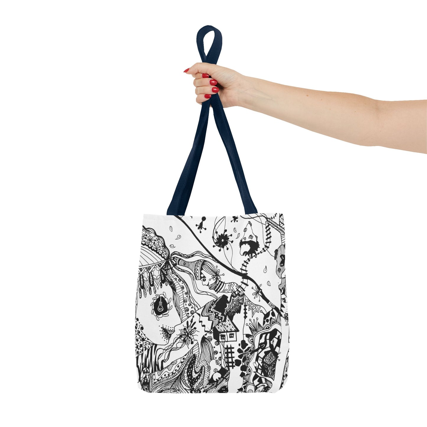 Tote bag Stoffen draagtas met Uniek Design