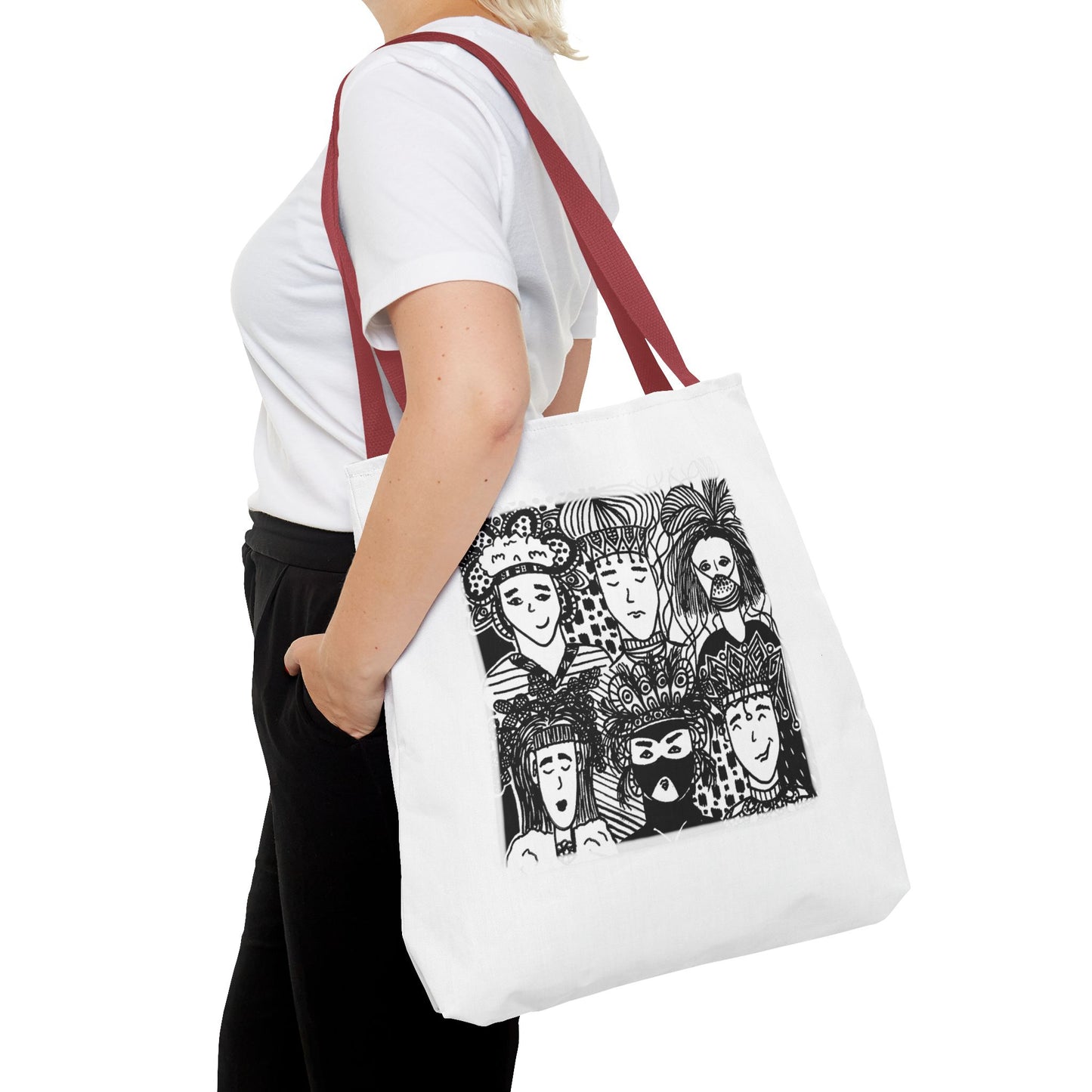 Tote bag Stoffen draagtas met opdruk