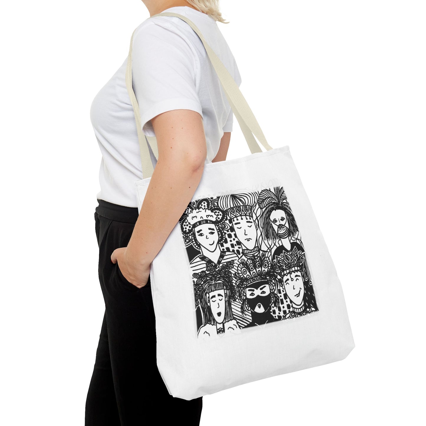 Tote bag Stoffen draagtas met opdruk