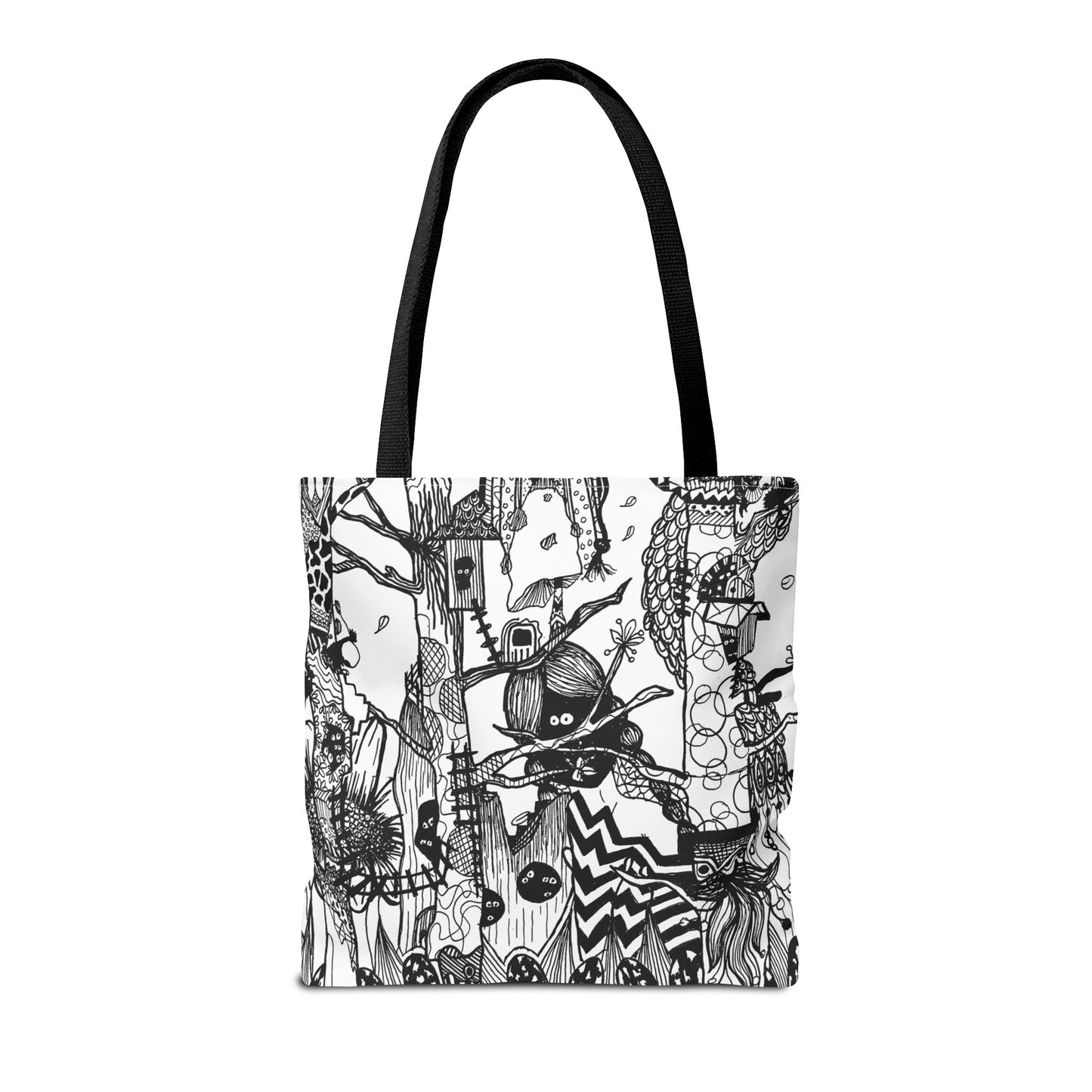 Tote bag Stoffen draagtas Unieke Illustratie