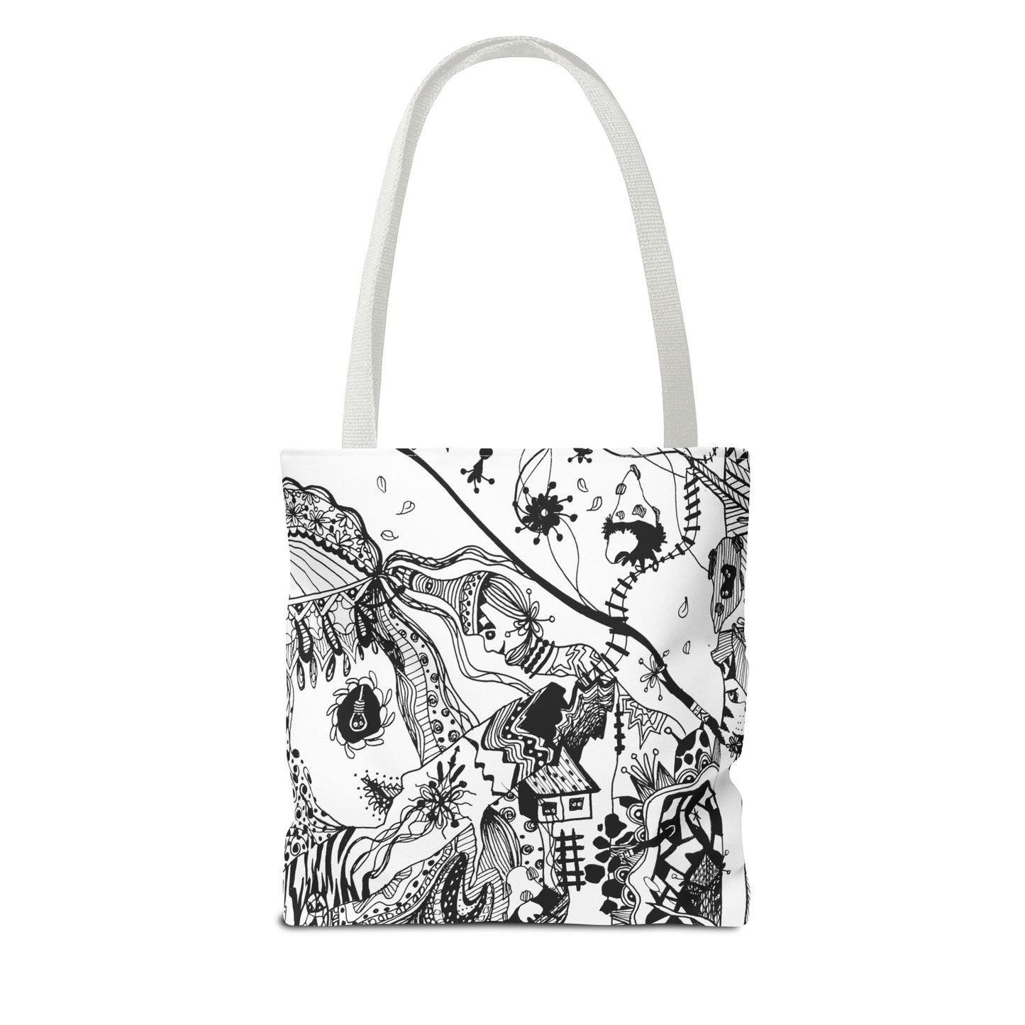 Tote bag Stoffen draagtas met Uniek Design