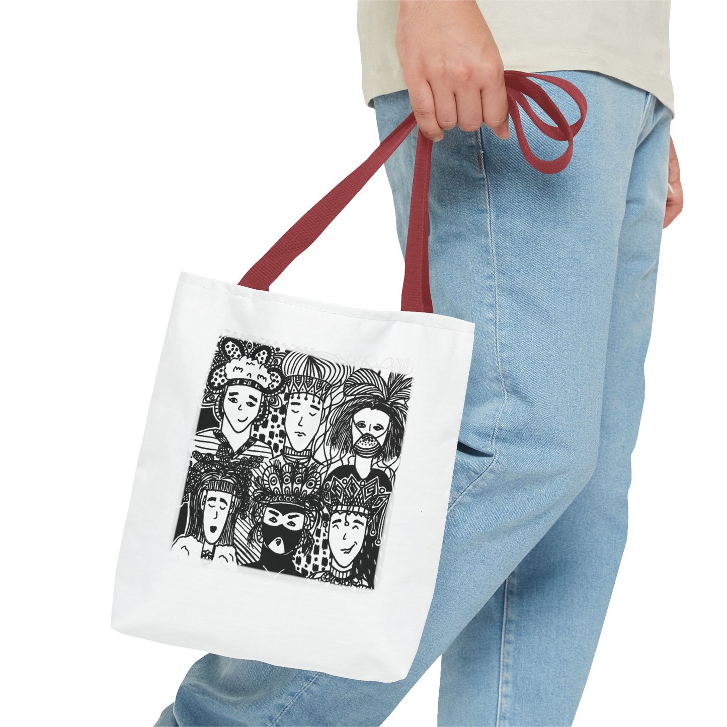 Tote bag Stoffen draagtas met opdruk