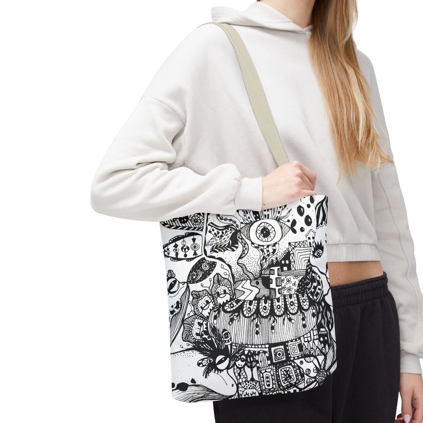 Tote bag Stoffen draagtas Fisch