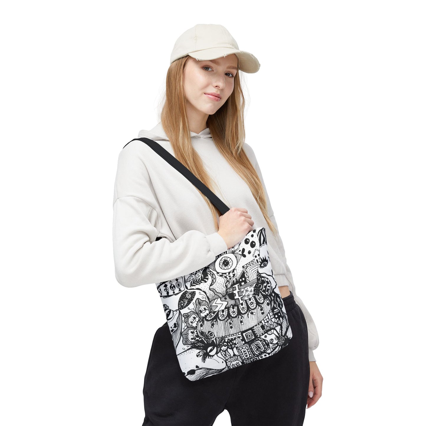 Tote bag Stoffen draagtas Fisch