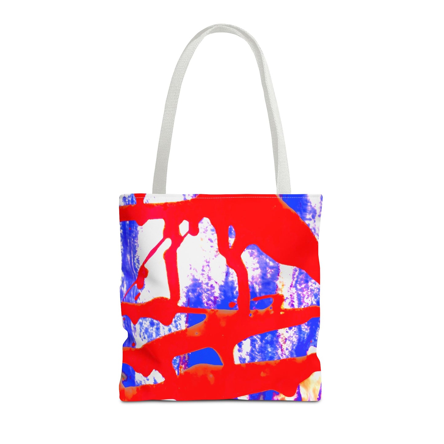 Tote bag Stoffen Draagtas Blue Red