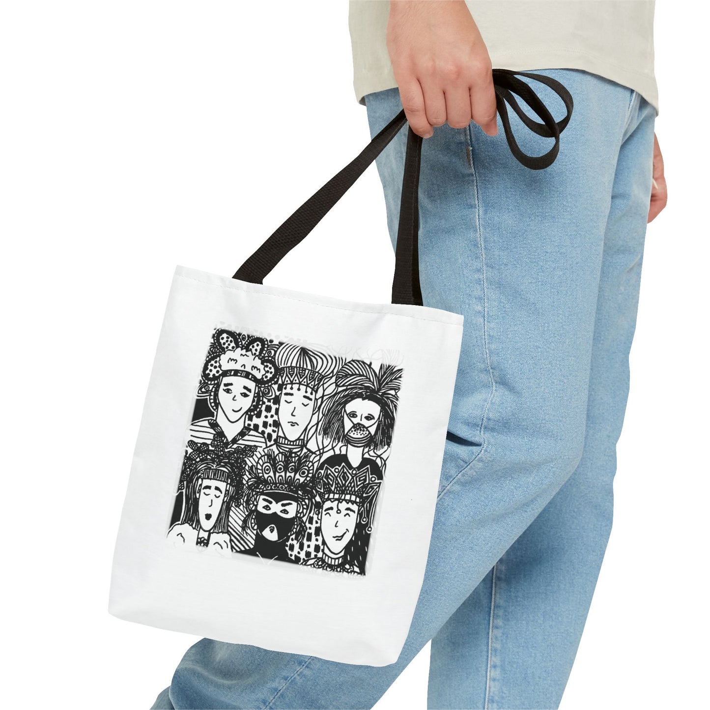 Tote bag Stoffen draagtas met opdruk