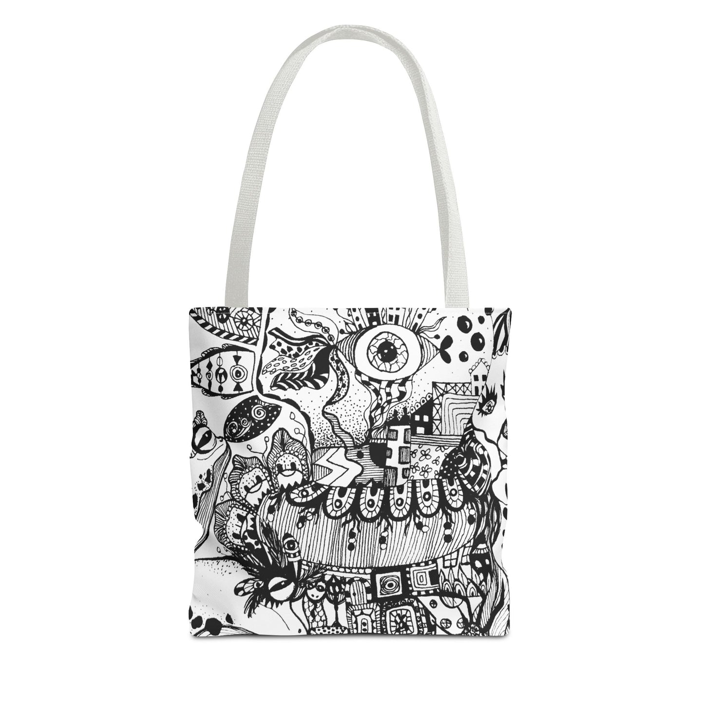 Tote bag Stoffen draagtas Fisch