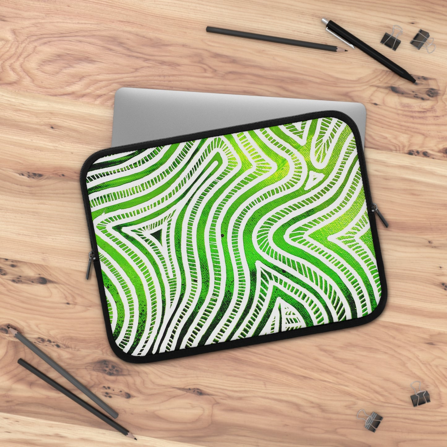 Hoes voor laptop en Ipad Groen