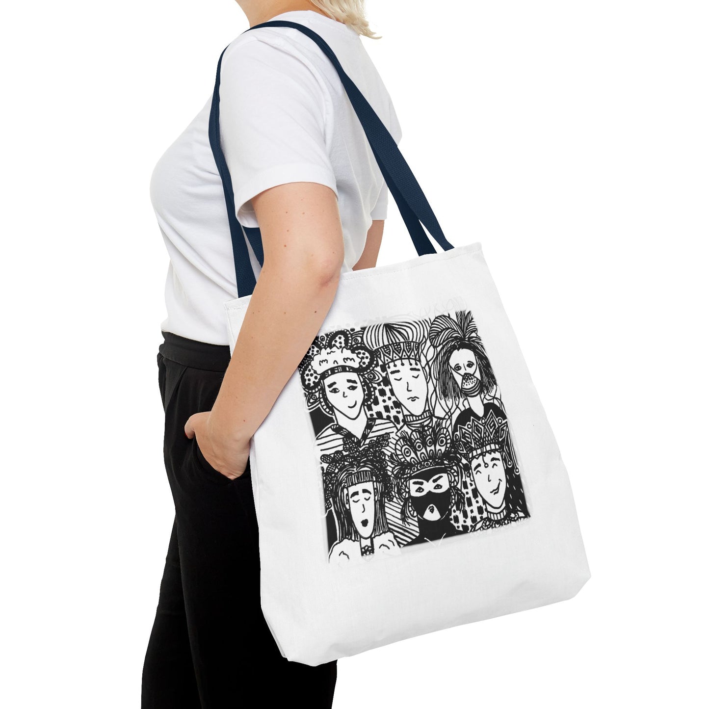 Tote bag Stoffen draagtas met opdruk