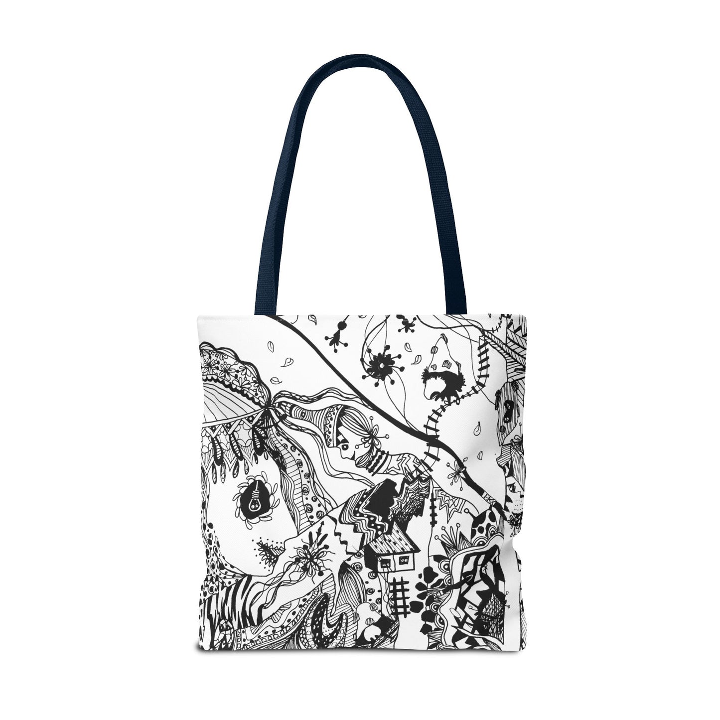 Tote bag Stoffen draagtas met Uniek Design