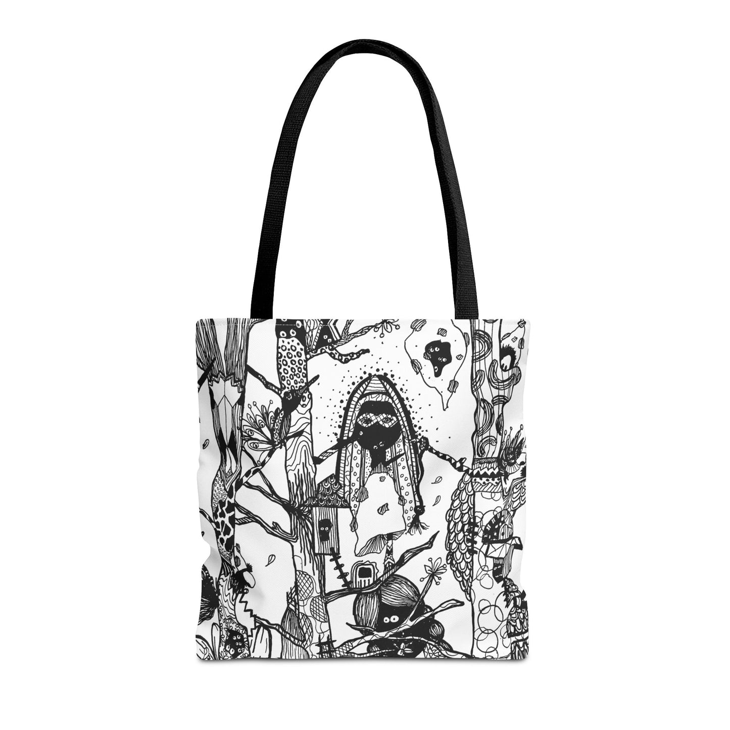 Tote bag Stoffen draagtas Unieke Illustratie