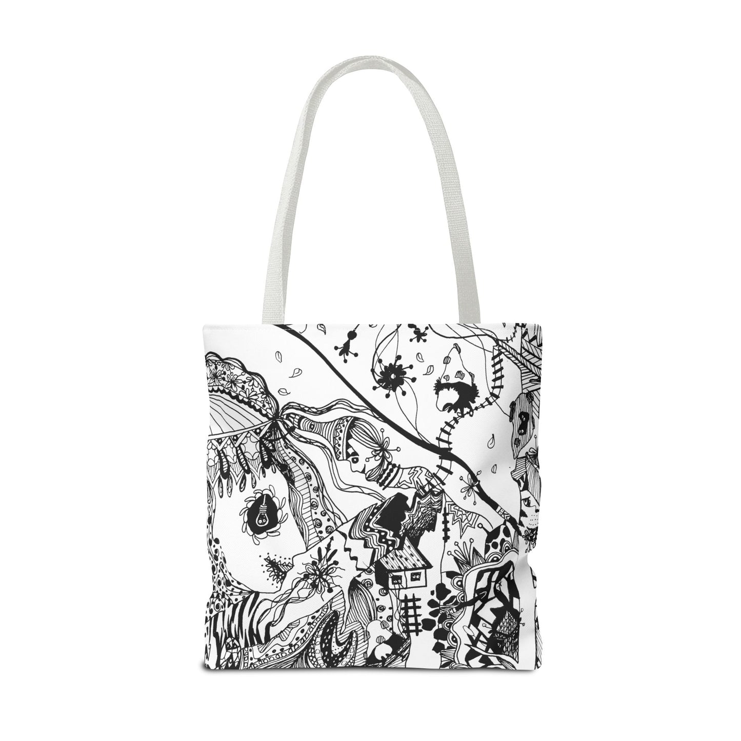 Tote bag Stoffen draagtas met Uniek Design