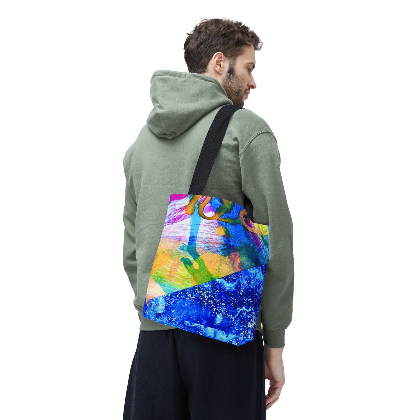 Tote bag Stoffen draagtas Colourful Ocean