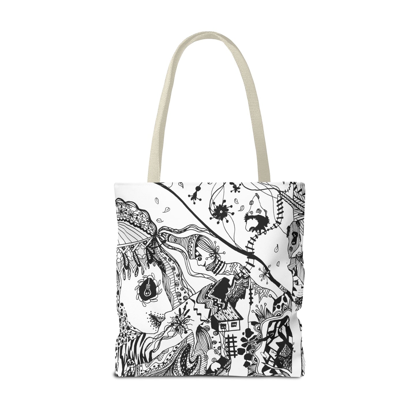 Tote bag Stoffen draagtas met Uniek Design