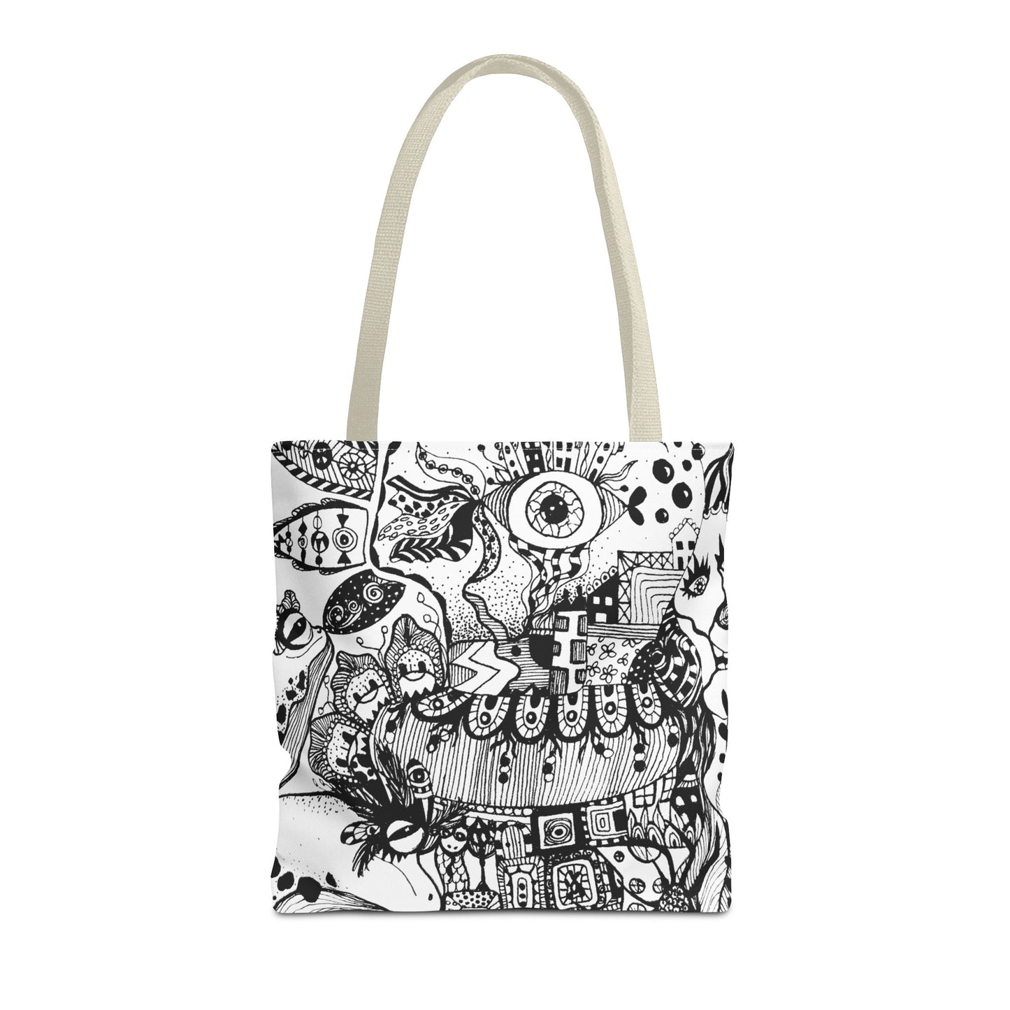 Tote bag Stoffen draagtas Fisch