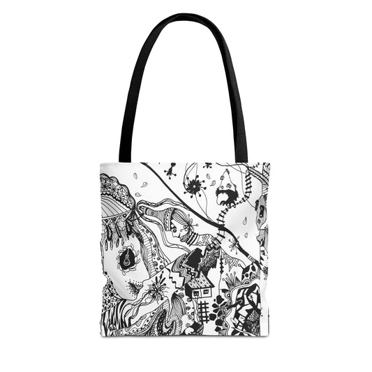 Tote bag Stoffen draagtas met Uniek Design