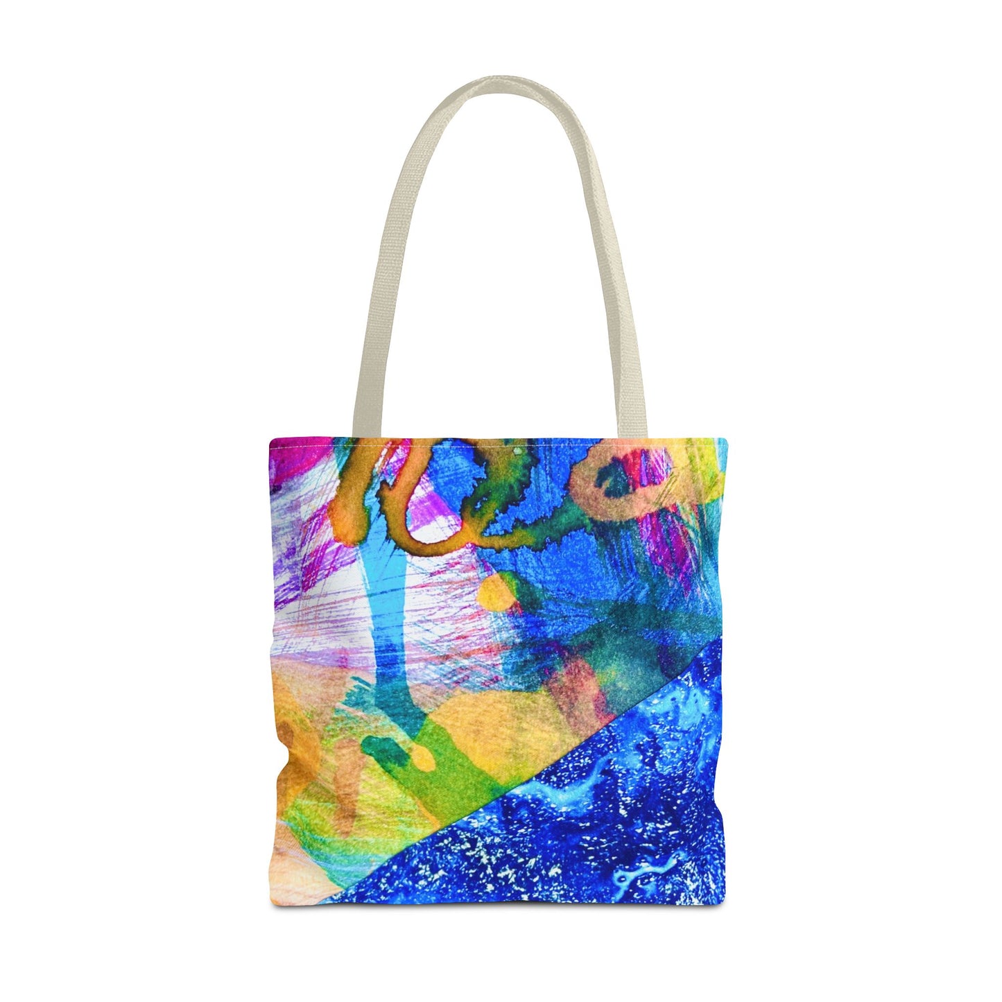 Tote bag Stoffen draagtas Colourful Ocean
