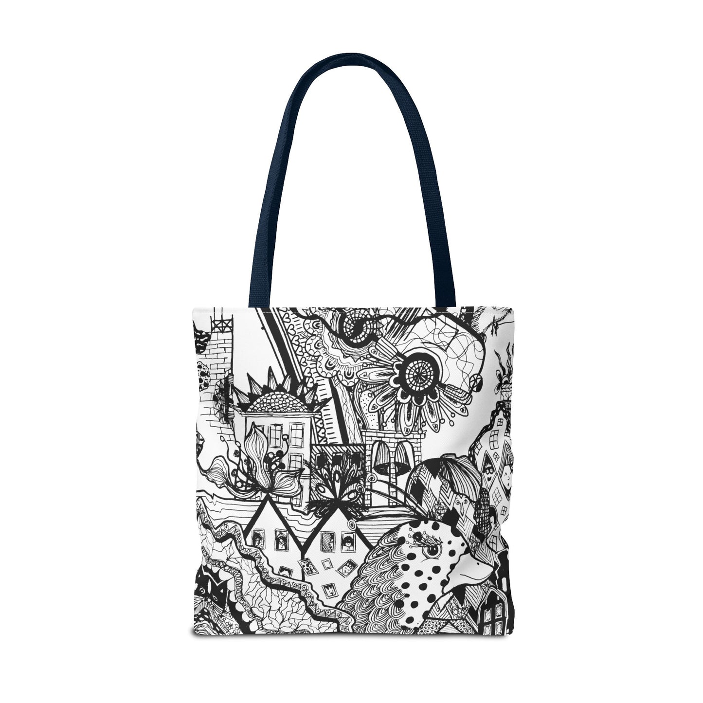 Tote bag Stoffen draagtas met Uniek ontwerp